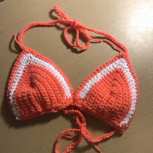 Crocheted Bikini Top - Picture 1 of 1